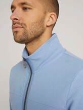 Sweatjacke mit Stehkragen - Männer - Yonder Blue Sweatjacke mit Stehkragen - Männer - Yonder Blue - 9 - TOM TAILOR
