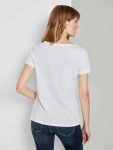 T-Shirt mit Print - Frauen - Whisper White T-Shirt mit Print - Frauen - Whisper White - 2 - TOM TAILOR