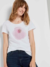 T-Shirt mit Print - Frauen - Whisper White T-Shirt mit Print - Frauen - Whisper White - 5 - TOM TAILOR