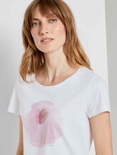 T-Shirt mit Print - Frauen - Whisper White T-Shirt mit Print - Frauen - Whisper White - 9 - TOM TAILOR