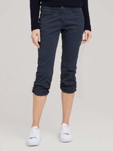 Tapered Relaxed Caprihose - Frauen - Sky Captain Blue Tapered Relaxed Caprihose - Frauen - Sky Captain Blue - 1 - TOM TAILOR