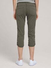 Tapered Relaxed Caprihose - Frauen - Grape Leaf Green Tapered Relaxed Caprihose - Frauen - Grape Leaf Green - 2 - TOM TAILOR