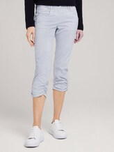 Tapered Relaxed Caprihose - Frauen - Thin Stripe Pants Tapered Relaxed Caprihose - Frauen - Thin Stripe Pants - 1 - TOM TAILOR
