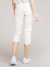 Tapered Relaxed Caprihose - Frauen - beige thin stripe Tapered Relaxed Caprihose - Frauen - beige thin stripe - 2 - TOM TAILOR