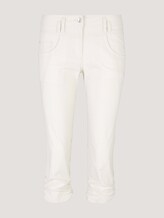Tapered Relaxed Caprihose - Frauen - beige thin stripe Tapered Relaxed Caprihose - Frauen - beige thin stripe - 7 - TOM TAILOR