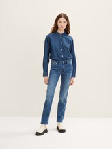 Alexa Straight Jeans mit Stretch - Frauen - mid stone wash denim Alexa Straight Jeans mit Stretch - Frauen - mid stone wash denim - 1 - TOM TAILOR