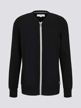 Basic Bomber Sweatjacke - Männer - Black Basic Bomber Sweatjacke - Männer - Black - 7 - TOM TAILOR Denim