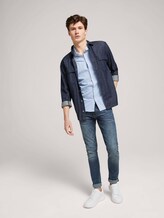 strukturiertes Hemd - Männer - light blue white fil a fil strukturiertes Hemd - Männer - light blue white fil a fil - 3 - TOM TAILOR Denim