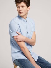 strukturiertes Hemd - Männer - light blue white fil a fil strukturiertes Hemd - Männer - light blue white fil a fil - 5 - TOM TAILOR Denim