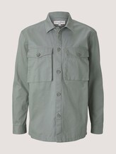 Basic Hemdjacke - Männer - Greyish Shadow Olive Basic Hemdjacke - Männer - Greyish Shadow Olive - 7 - TOM TAILOR Denim