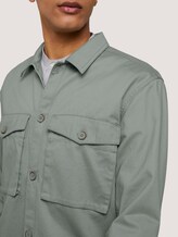 Basic Hemdjacke - Männer - Greyish Shadow Olive Basic Hemdjacke - Männer - Greyish Shadow Olive - 9 - TOM TAILOR Denim