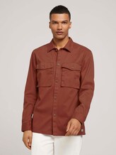 Basic Hemdjacke - Männer - Goji Orange Basic Hemdjacke - Männer - Goji Orange - 1 - TOM TAILOR Denim