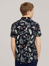Hemd mit floralem Muster - Männer - navy abstract flower print Hemd mit floralem Muster - Männer - navy abstract flower print - 2 - TOM TAILOR Denim