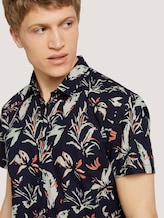 Hemd mit floralem Muster - Männer - navy abstract flower print Hemd mit floralem Muster - Männer - navy abstract flower print - 9 - TOM TAILOR Denim