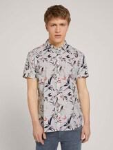 Hemd met bloemenpatroon - Mannen - white abstract flower print Hemd met bloemenpatroon - Mannen - white abstract flower print - 1 - TOM TAILOR Denim