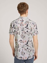 Hemd met bloemenpatroon - Mannen - white abstract flower print Hemd met bloemenpatroon - Mannen - white abstract flower print - 2 - TOM TAILOR Denim