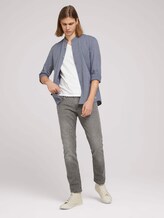 Strukturiertes Hemd - Männer - dark blue x dobby Strukturiertes Hemd - Männer - dark blue x dobby - 3 - TOM TAILOR Denim