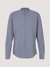 Strukturiertes Hemd - Männer - dark blue x dobby Strukturiertes Hemd - Männer - dark blue x dobby - 7 - TOM TAILOR Denim