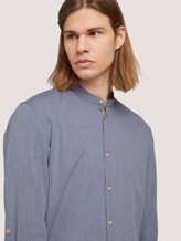 Strukturiertes Hemd - Männer - dark blue x dobby Strukturiertes Hemd - Männer - dark blue x dobby - 9 - TOM TAILOR Denim