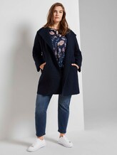 Bluse mit Blumenmuster - Frauen - navy floral design Bluse mit Blumenmuster - Frauen - navy floral design - 3 - My True Me