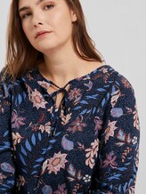 Bluse mit Blumenmuster - Frauen - navy floral design Bluse mit Blumenmuster - Frauen - navy floral design - 9 - My True Me