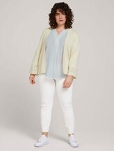 Cardigan mit weiten Ärmeln - Frauen - champagne white Cardigan mit weiten Ärmeln - Frauen - champagne white - 3 - My True Me