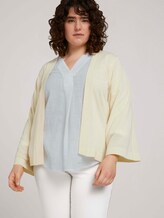 Cardigan mit weiten Ärmeln - Frauen - champagne white Cardigan mit weiten Ärmeln - Frauen - champagne white - 5 - My True Me