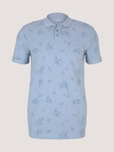 gemustertes Poloshirt - Männer - blue shredded flower print gemustertes Poloshirt - Männer - blue shredded flower print - 7 - TOM TAILOR Denim
