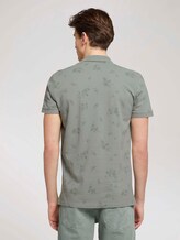 gemustertes Poloshirt - Männer - olive shredded flower print gemustertes Poloshirt - Männer - olive shredded flower print - 2 - TOM TAILOR Denim