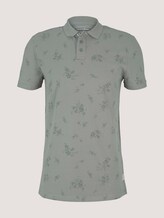 gemustertes Poloshirt - Männer - olive shredded flower print gemustertes Poloshirt - Männer - olive shredded flower print - 7 - TOM TAILOR Denim