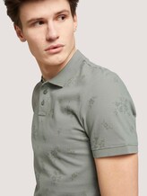 gemustertes Poloshirt - Männer - olive shredded flower print gemustertes Poloshirt - Männer - olive shredded flower print - 9 - TOM TAILOR Denim