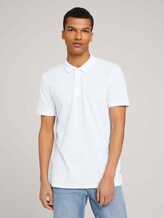 gemustertes Poloshirt - Männer - white dot triangle print gemustertes Poloshirt - Männer - white dot triangle print - 1 - TOM TAILOR Denim