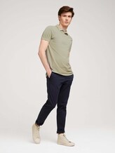Poloshirt mit Farbverlauf - Männer - Greyish Shadow Olive Poloshirt mit Farbverlauf - Männer - Greyish Shadow Olive - 3 - TOM TAILOR Denim