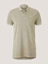 Poloshirt mit Farbverlauf - Männer - Greyish Shadow Olive Poloshirt mit Farbverlauf - Männer - Greyish Shadow Olive - 7 - TOM TAILOR Denim