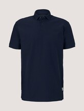 Poloshirt in Melange Optik - Männer - Sky Captain Blue Poloshirt in Melange Optik - Männer - Sky Captain Blue - 7 - TOM TAILOR Denim