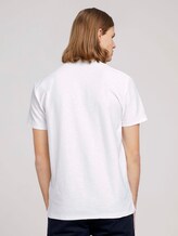 Poloshirt in Melange Optik - Männer - White Poloshirt in Melange Optik - Männer - White - 2 - TOM TAILOR Denim