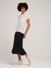 kurzärmlige Hemdbluse - Frauen - Whisper White kurzärmlige Hemdbluse - Frauen - Whisper White - 3 - Mine to five