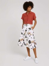 kurzärmlige Hemdbluse - Frauen - Rooibos Orange kurzärmlige Hemdbluse - Frauen - Rooibos Orange - 3 - Mine to five