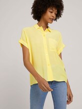 kurzärmlige Hemdbluse - Frauen - mellow yellow kurzärmlige Hemdbluse - Frauen - mellow yellow - 5 - Mine to five