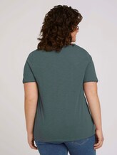 Print T-Shirt mit Bio-Baumwolle - Frauen - smart dark green Print T-Shirt mit Bio-Baumwolle - Frauen - smart dark green - 2 - My True Me