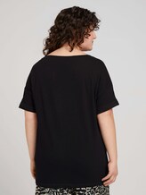 T-Shirt mit Bio-Baumwolle - Frauen - deep black T-Shirt mit Bio-Baumwolle - Frauen - deep black - 2 - My True Me
