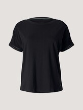 T-Shirt mit Bio-Baumwolle - Frauen - deep black T-Shirt mit Bio-Baumwolle - Frauen - deep black - 7 - My True Me