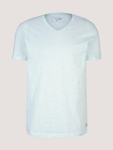 gestreiftes T-Shirt - Männer - mint white yd melange stripe gestreiftes T-Shirt - Männer - mint white yd melange stripe - 7 - TOM TAILOR Denim
