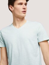gestreiftes T-Shirt - Männer - mint white yd melange stripe gestreiftes T-Shirt - Männer - mint white yd melange stripe - 9 - TOM TAILOR Denim