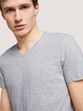 gestreiftes T-Shirt - Männer - olive white yd melange stripe gestreiftes T-Shirt - Männer - olive white yd melange stripe - 9 - TOM TAILOR Denim