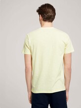 gestreiftes T-Shirt - Männer - yellow white yd melange stripe gestreiftes T-Shirt - Männer - yellow white yd melange stripe - 2 - TOM TAILOR Denim