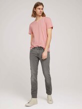 gestreiftes T-Shirt - Männer - orange white yd melange stripe gestreiftes T-Shirt - Männer - orange white yd melange stripe - 3 - TOM TAILOR Denim