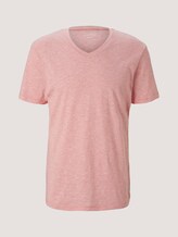 gestreiftes T-Shirt - Männer - orange white yd melange stripe gestreiftes T-Shirt - Männer - orange white yd melange stripe - 7 - TOM TAILOR Denim