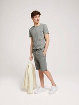 gemustertes T-Shirt mit Bio-Baumwolle - Männer - olive shredded flower print gemustertes T-Shirt mit Bio-Baumwolle - Männer - olive shredded flower print - 3 - TOM TAILOR Denim