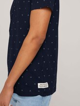 gemustertes T-Shirt - Männer - navy dot triangle print gemustertes T-Shirt - Männer - navy dot triangle print - 9 - TOM TAILOR Denim